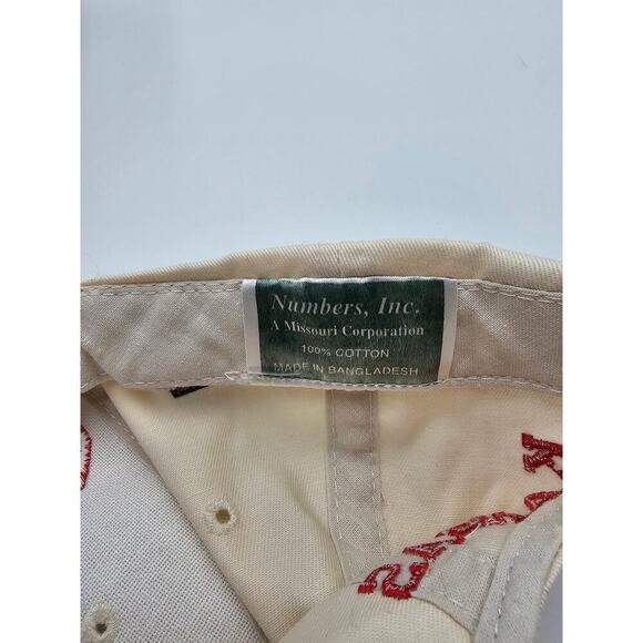 2000s Kansas City Chiefs Tony Gonzalez 88 Cream Numbers, Inc Snapback Hat - Picture 5 of 6